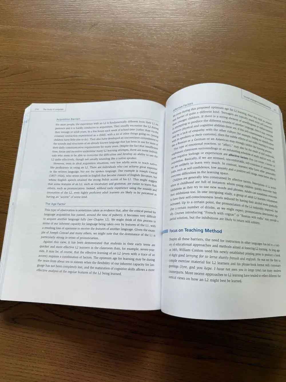 The Study of Language by George Yule Sixth Edition Paperback Textbook